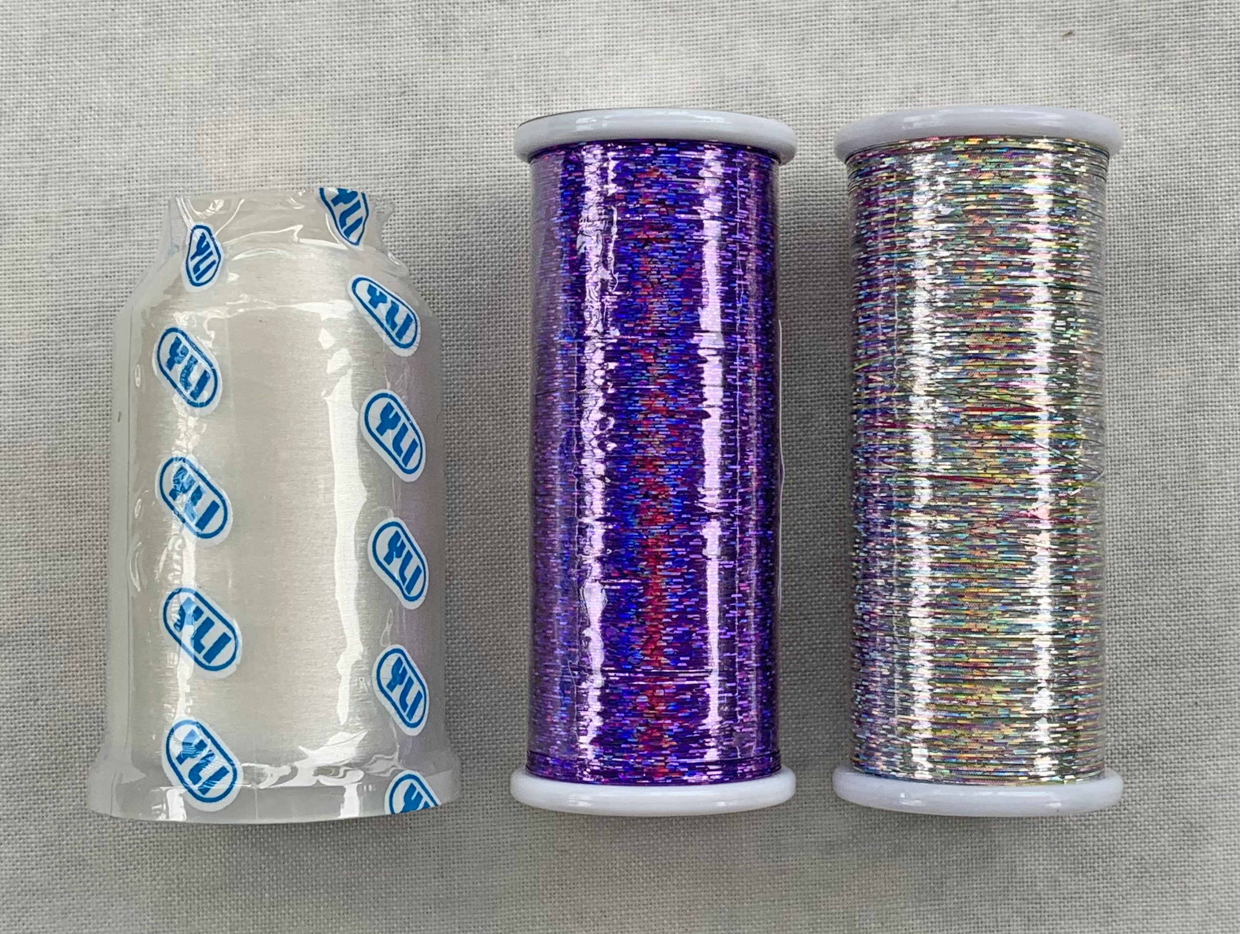 Glitter Hologram Thread - #112 Peacock
