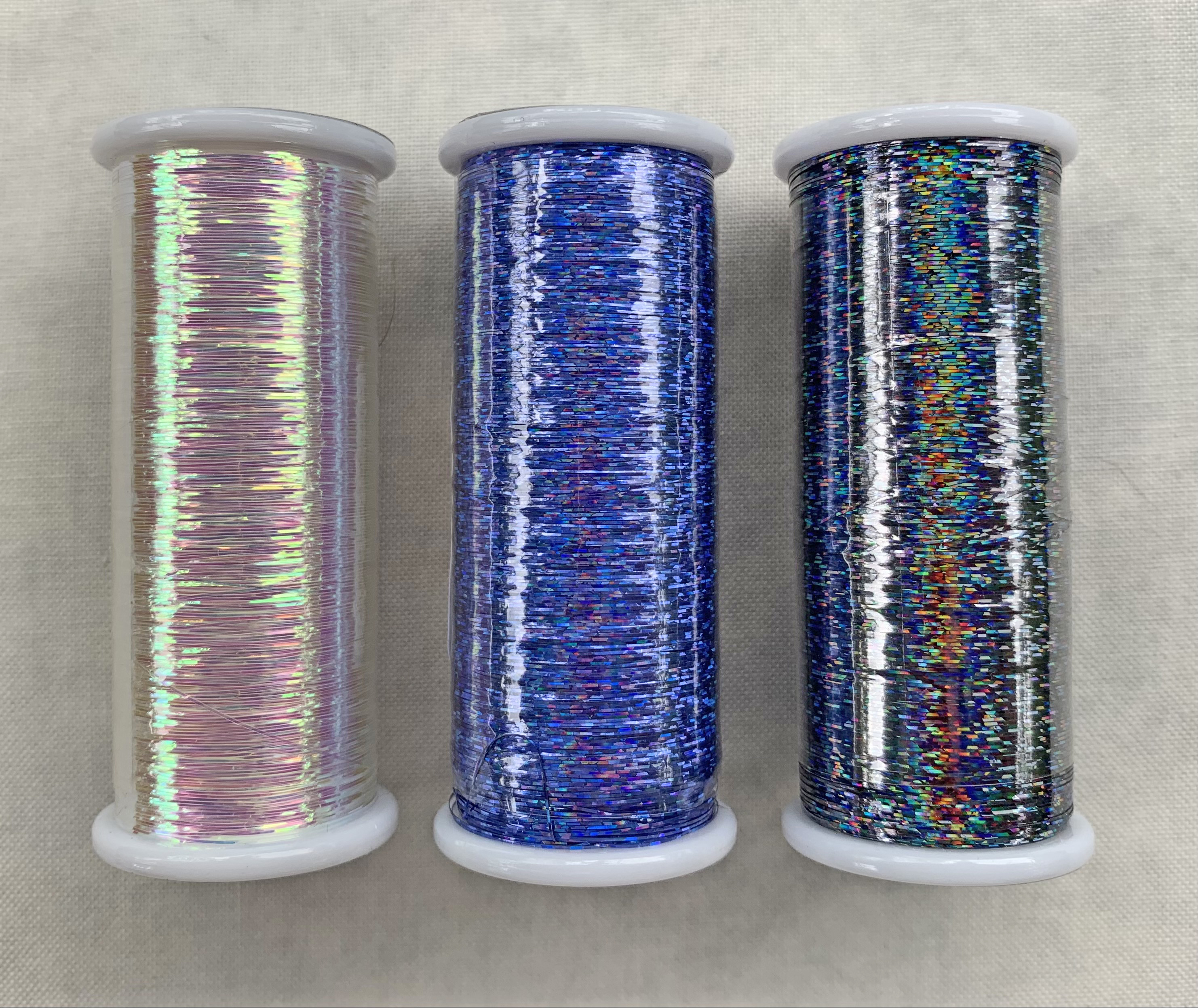 Glitter Hologram Thread - #202 Silver Glitter Hologram Thread - #202 Silver